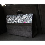 Bolsa Arco Design, Organizador de Mala de Carro, 46x20cm, Triângulo B-LUX