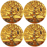 Conjunto de Trivet Bertoni Arco Design, 4 peças, redondo, 33 cm, Artdeco