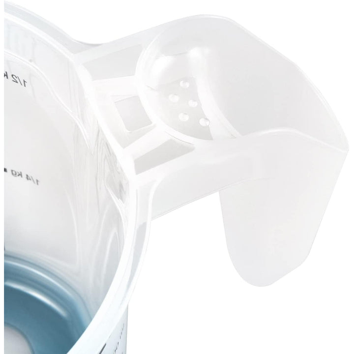 Jarra de medição Keeper com base e pega antiderrapantes, 500 ml, Massimo, azul nórdico