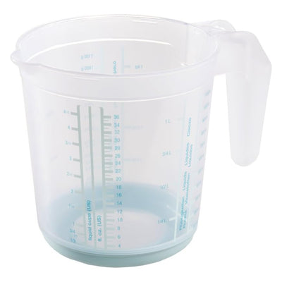 Jarra de medição Keeper, antiderrapante com pega, 1L, água-marinha, Masimmo