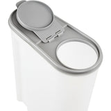 Recipiente para Cereais Keeper, Laterais Transparentes, 5L, Jean