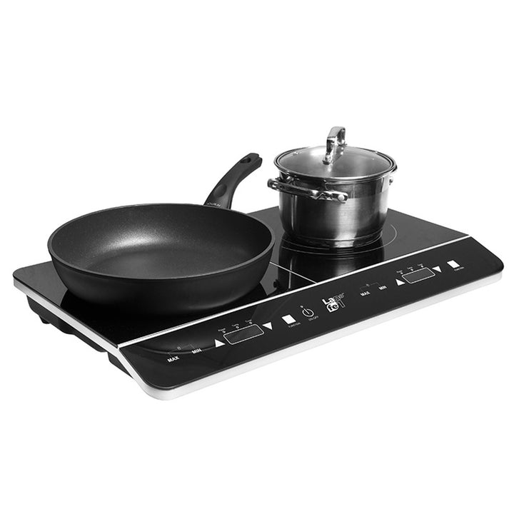 Lafe Placa de inducción, Cocina eléctrica, portátil, 3500W, doble, CIY 002
