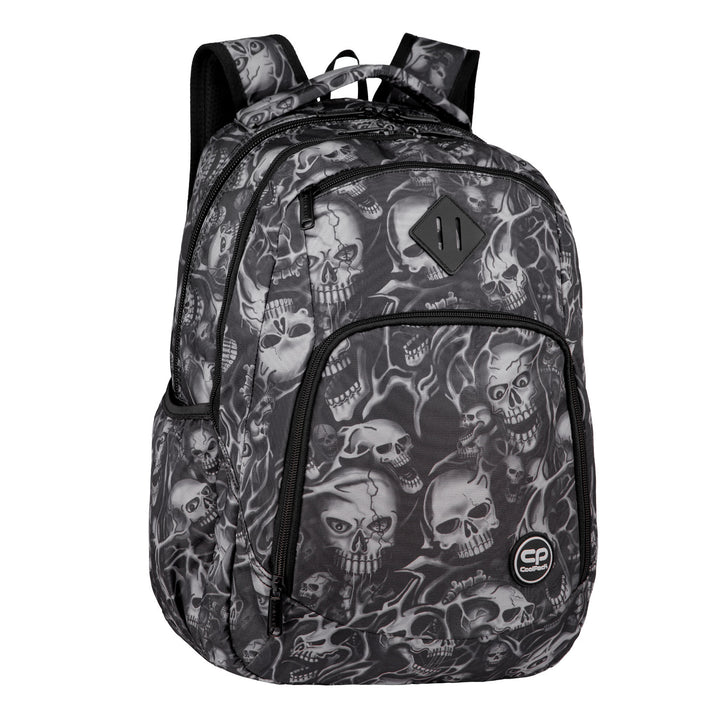 CoolPack Skulls Mochila juvenil escolar, espaciosa y cómoda F024721