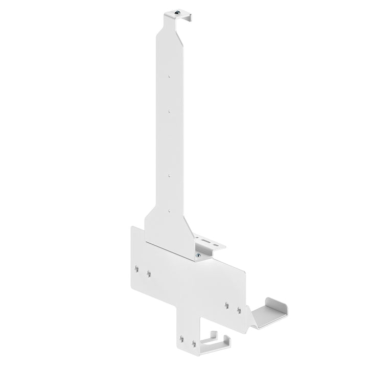Suporte de parede branco para consola Playstation 5 com suporte para teclado, máx. 10 kg, NanoRS RS181