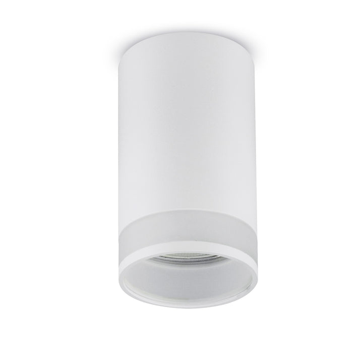 Maclean luminaria/tubo de superficie, spot, redondo, aluminio, GU10, 55x105mm, blanco, MCE361 W