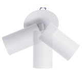 Maclean MCE364 W Luminária de encastrar/tubular, spot, redonda, alumínio, GU10, 55x100mm, branca