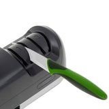 Afilador eléctrico para cuchillos Adler, potencia 60 W, sistema de 2 etapas AD 4508