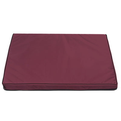 Mestizo Vigo Standard Cama Colchón para Perro y Gato, Funda Extraible, Lavable (65x50 cm, Burdeos) MV-5-MAR-B-S