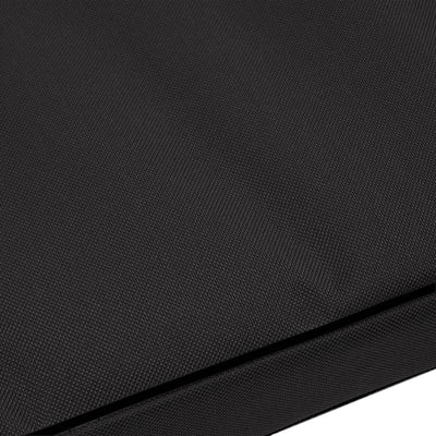 Mestizo Vigo Standard Colchoneta para Perro Cama para Perro Colchoneta Sofá para Mascotas Fondo Antideslizante Tejido de Poliéster Cordura Impermeable (Negro/Negro, 65x50x5cm)