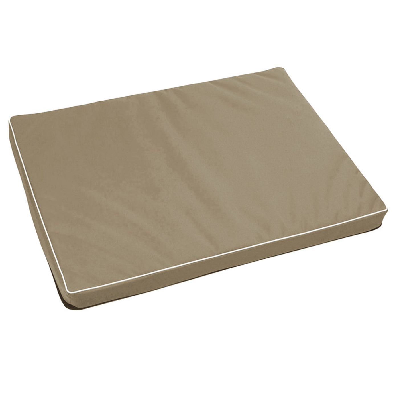 Mestizo Vigo Standard Colchoneta para Perro Cama para Perro Colchoneta Sofá para Mascotas Fondo Antideslizante Tejido de Poliéster Cordura Impermeable (Beige/Blanco, 65x50x5cm)