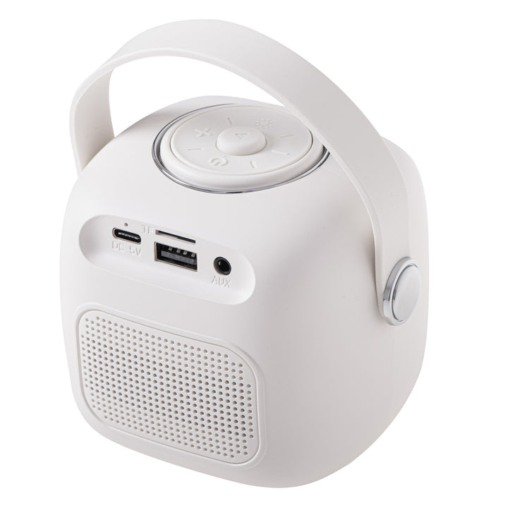 Coluna de som sem fios para karaoke Adler AD 1199 W com microfone e Bluetooth