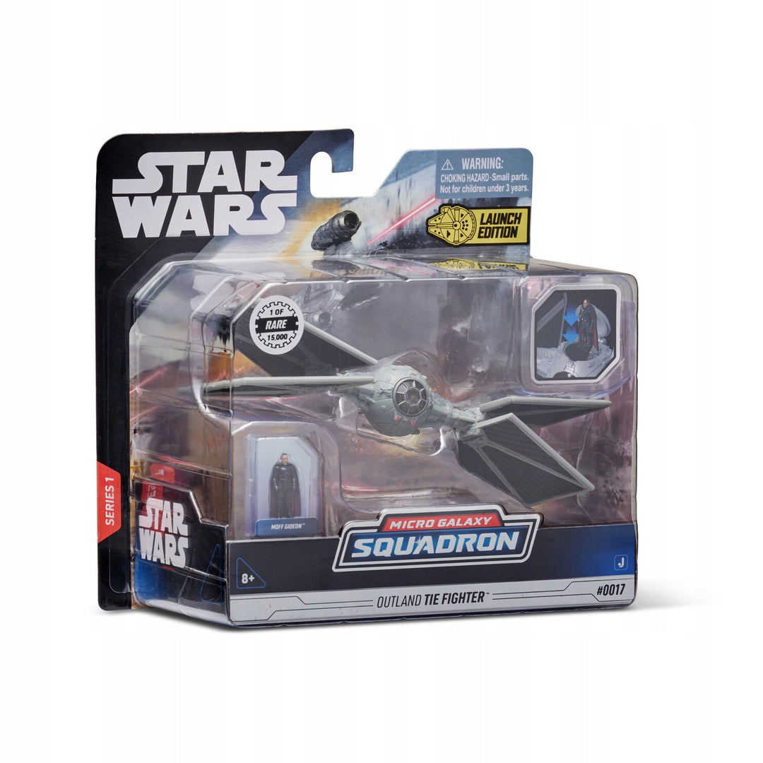 Star Wars Outland TIE Fighter Figura de Juguete Moff Gideon