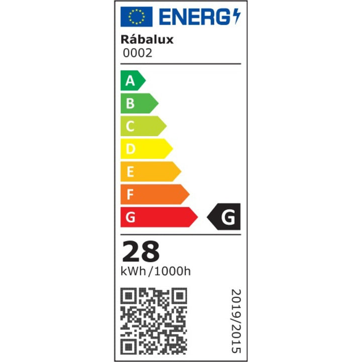 Rabalux Aplique para luz de cuadro, 2xG9, Cromo satinado, Luz de cuadro