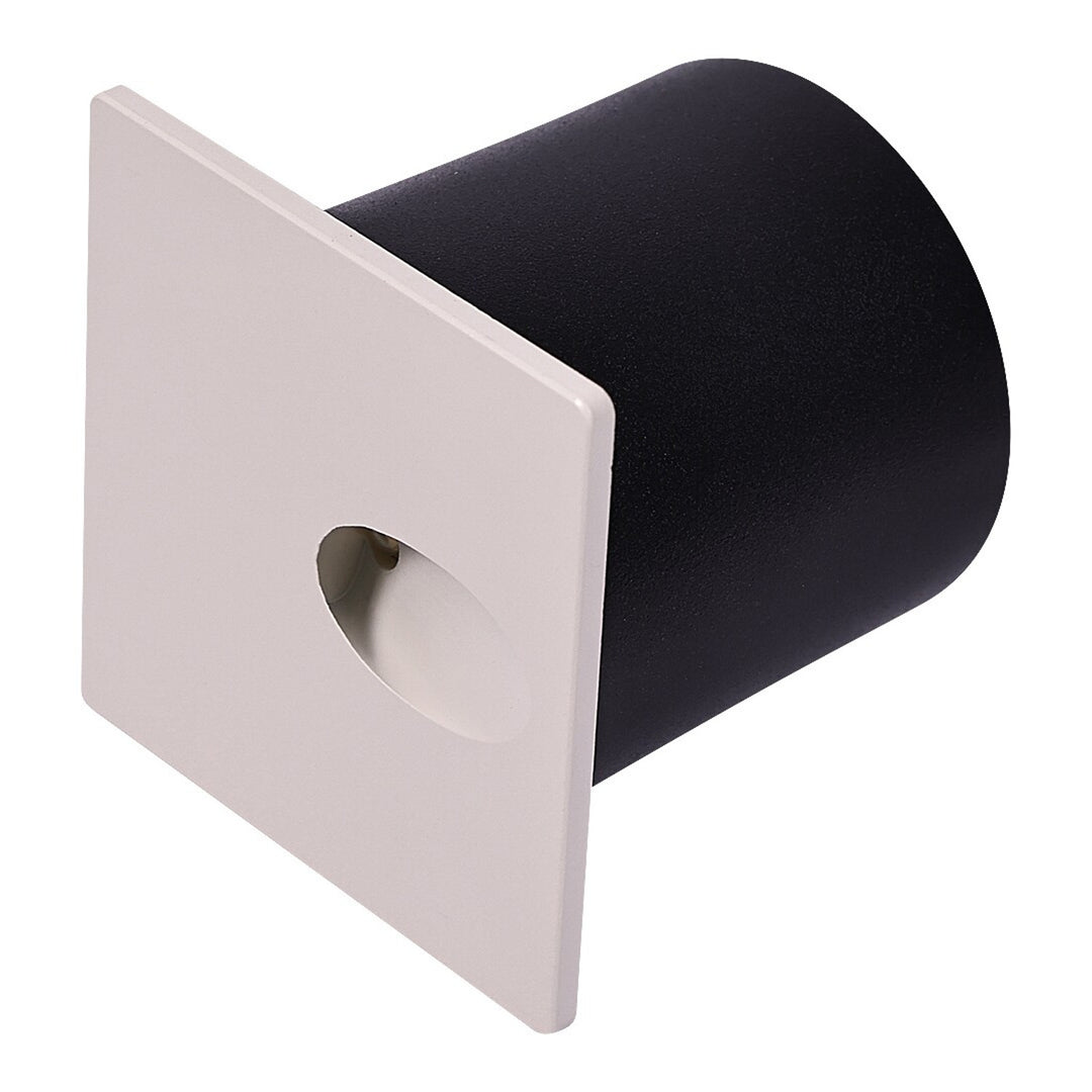 Rabalux Luz de escalera, LED 3W, blanco cálido, color blanco, Boven