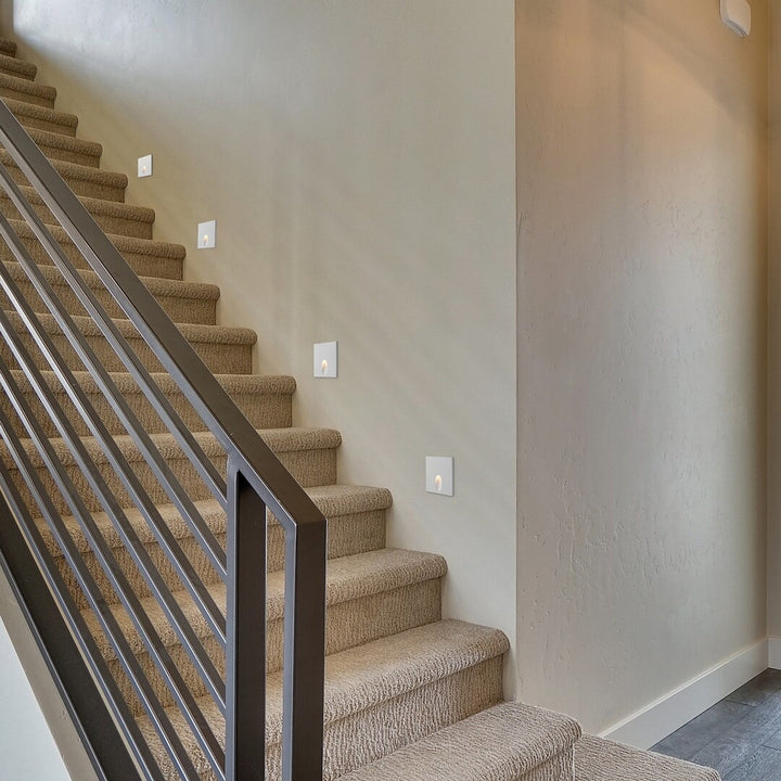 Rabalux Luz de escalera, LED 3W, blanco cálido, color blanco, Boven