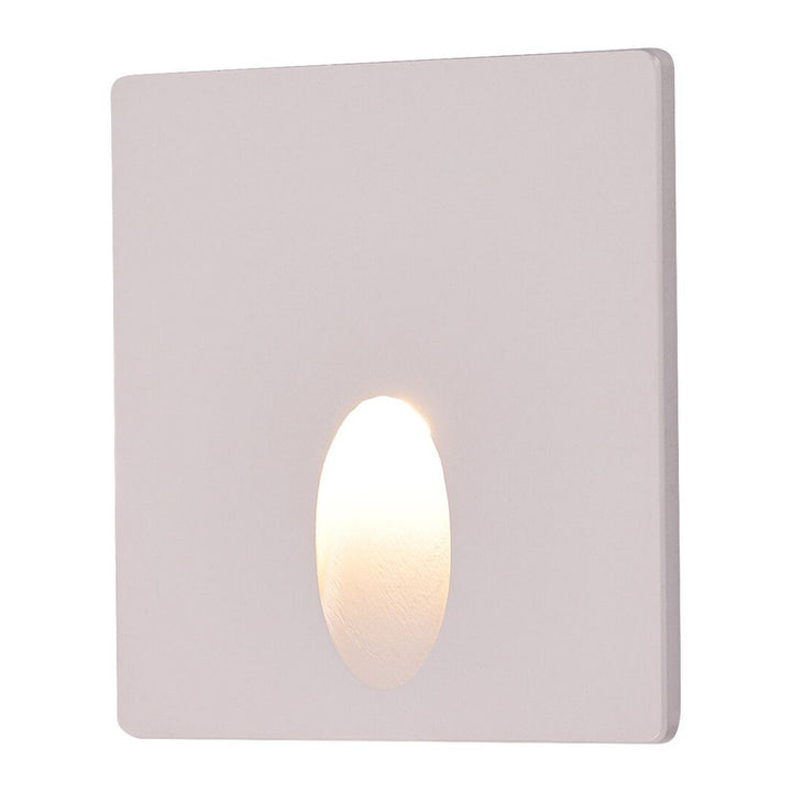 Rabalux Luz de escalera, LED 3W, blanco cálido, color blanco, Boven