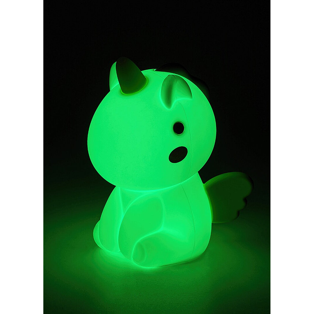 Rabalux Lámpara infantil, Luz de noche Unicornio, LED RGB, Color blanco cálido, IP20, Unicoo