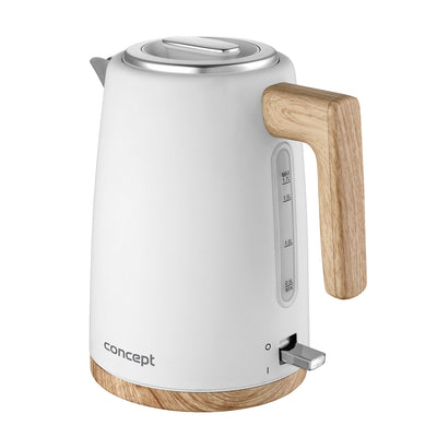 Concept Hervidor eléctrico, 2200W, 1,7l, Color blanco, RK3315