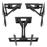 Suporte para TV Maclean, Max VESA 400x400, 32-75", 50 kg, ajuste de ângulo horizontal e vertical, perfil de 80-380 mm, preto, MC-788