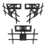 Suporte TV Maclean, Max VESA 600x400, 32-85", 60 kg, Ajuste de ângulo horizontal e vertical, Perfil 65-390 mm, Preto, MC-789