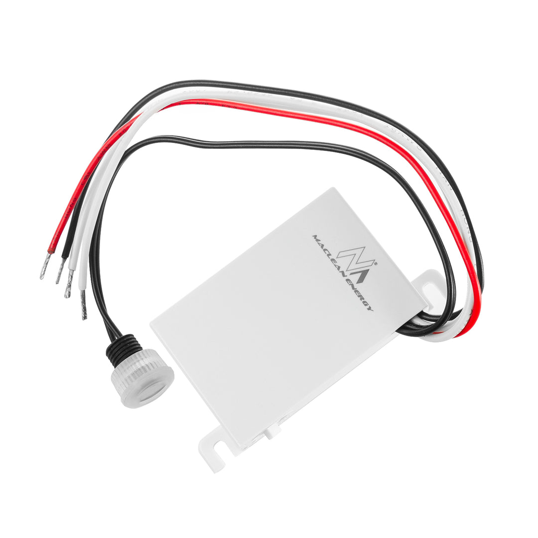 Sensor crepuscular Maclean, con sonda externa, 12-24 V CC MCE34 V