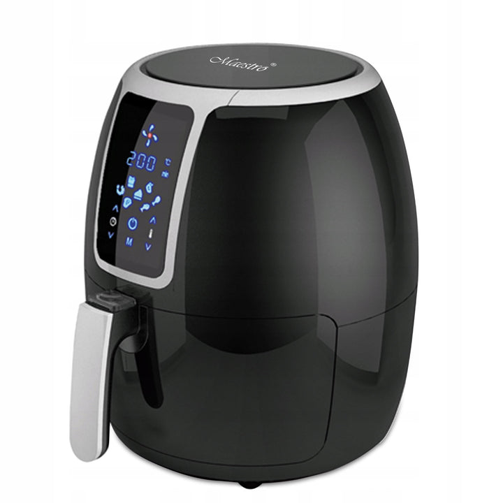 Maestro MR-756 Freidora sin grasa, 1500W, 3,7L, Color negra