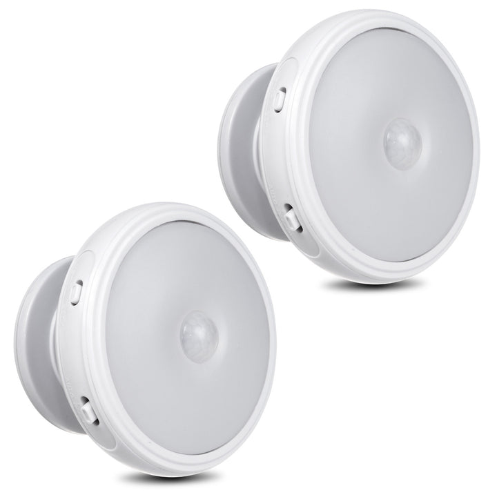 Luz de sensor de movimento LED Maclean, íman, retroiluminação, modos de luz: contínua, sensor PIR, 3xAA, MCE223, pacote de 2