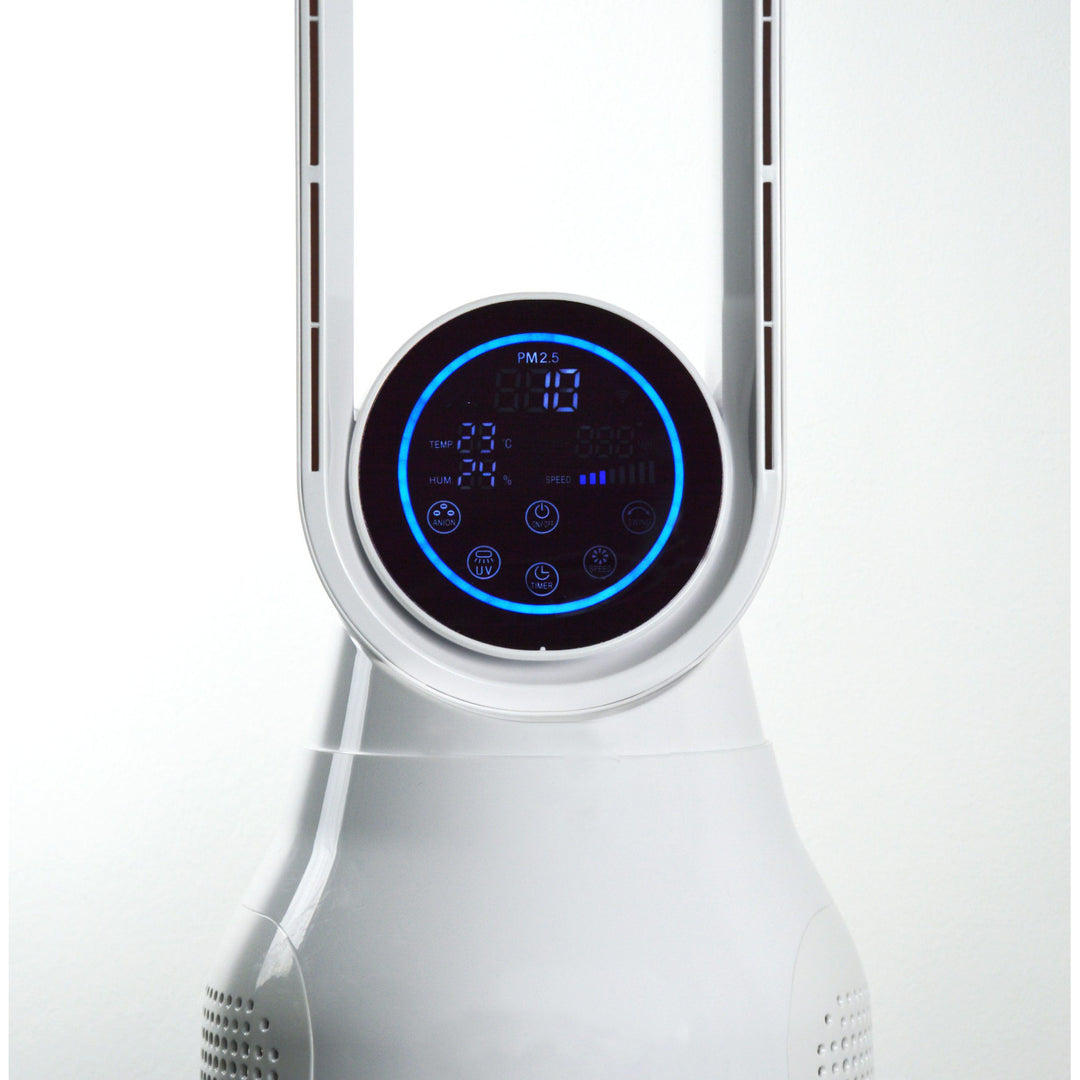 Ventilador de coluna de plasma sem lâminas e purificador de ar Air Essence LevanteLift com função de ionização