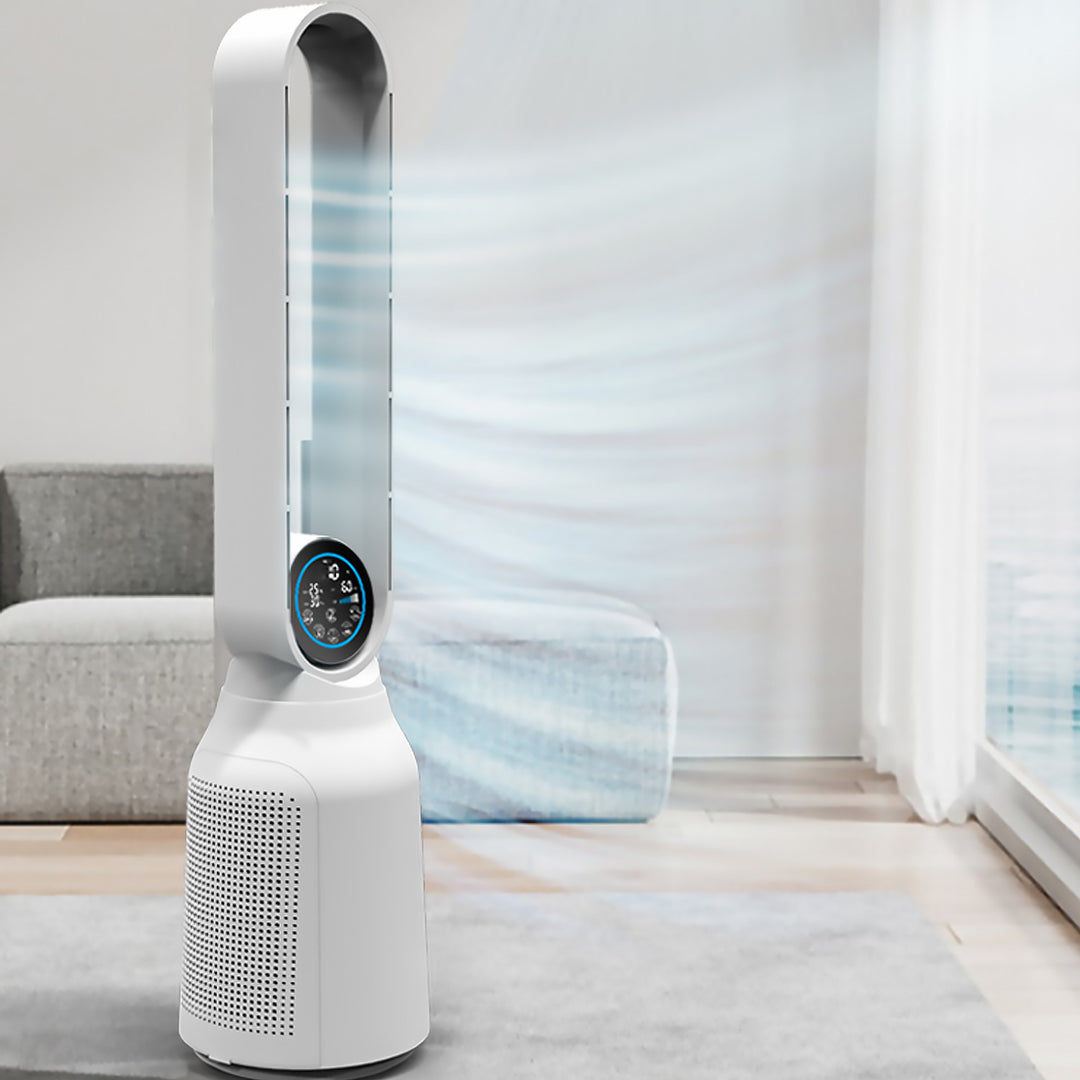 Ventilador de coluna de plasma sem lâminas e purificador de ar Air Essence LevanteLift com função de ionização