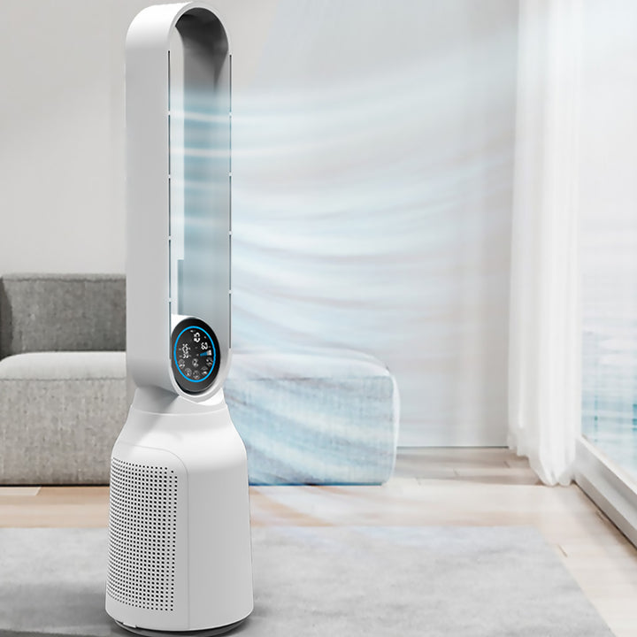 Ventilador de coluna de plasma sem lâminas e purificador de ar Air Essence LevanteLift com função de ionização