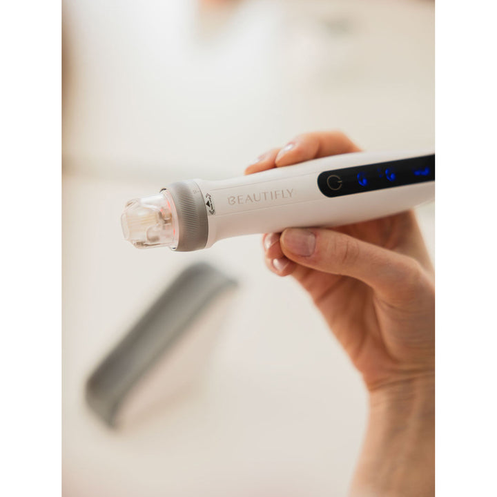 Dermapen CollagenBoost Mesoterapia con microagujas con microcorrientes EMS y luz LED