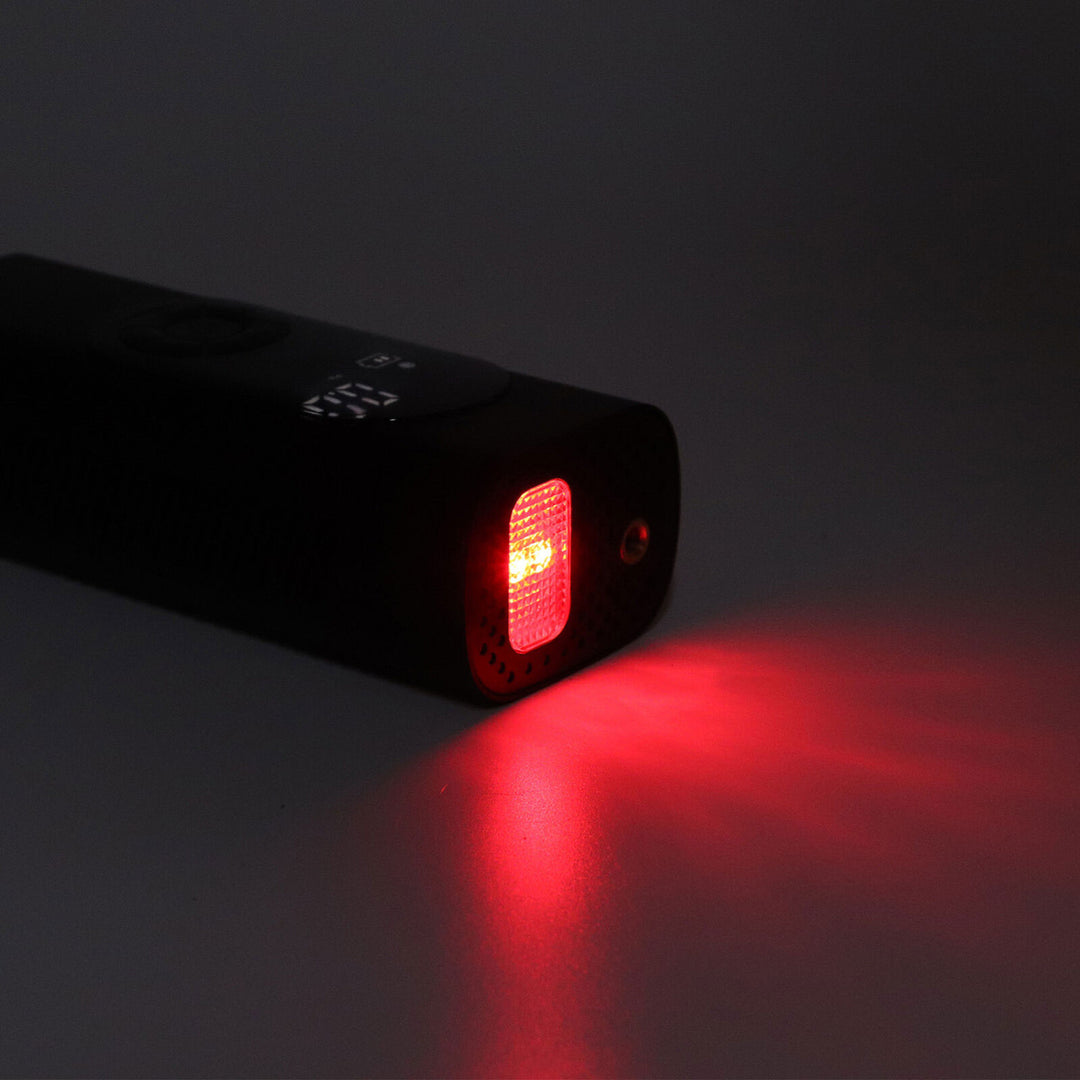 Air-Essence Pampero Bomba eléctrica inalámbrica para coche, balón, bicicleta, colchón, 80W-6BAR-100PSI-2000mAh