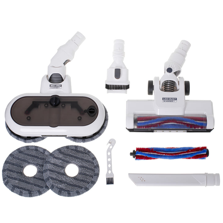 Aspirador vertical Adler AD 7064 2 em 1 para pavimentos duros secos e molhados