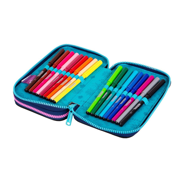 Coolpack Estuche con dos compartimentos, accesorios, Stitch, Jumper 2