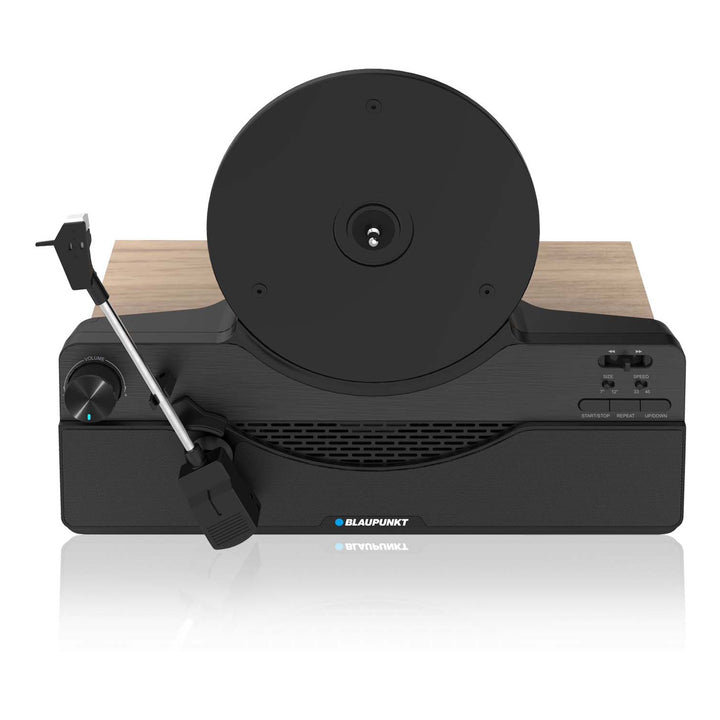Gira-discos vertical Blaupunkt, Bluetooth, 2x5W RMS, preto, VT100BK