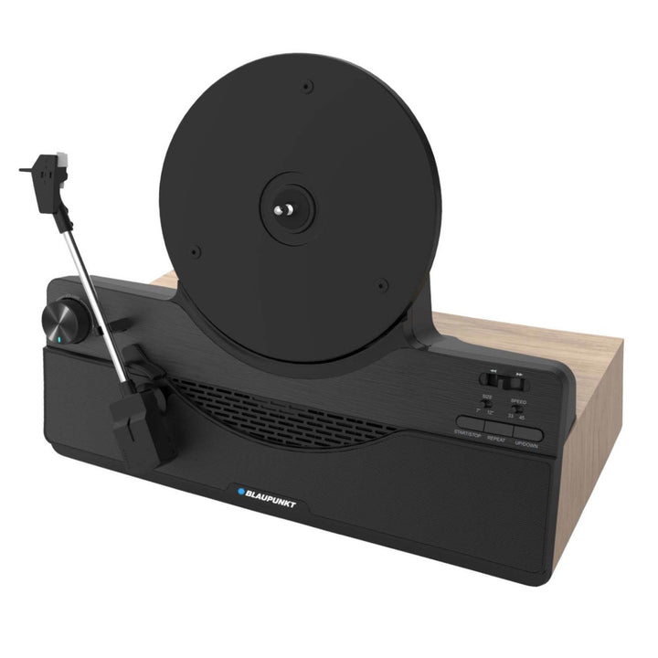 Gira-discos vertical Blaupunkt, Bluetooth, 2x5W RMS, preto, VT100BK