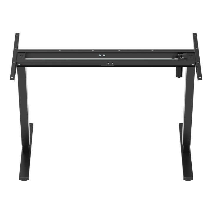 Secretária elétrica regulável em altura Ergo Office, altura máxima de 1160 mm, peso máximo de 80 kg, sem tampo, preta, ER-400 B