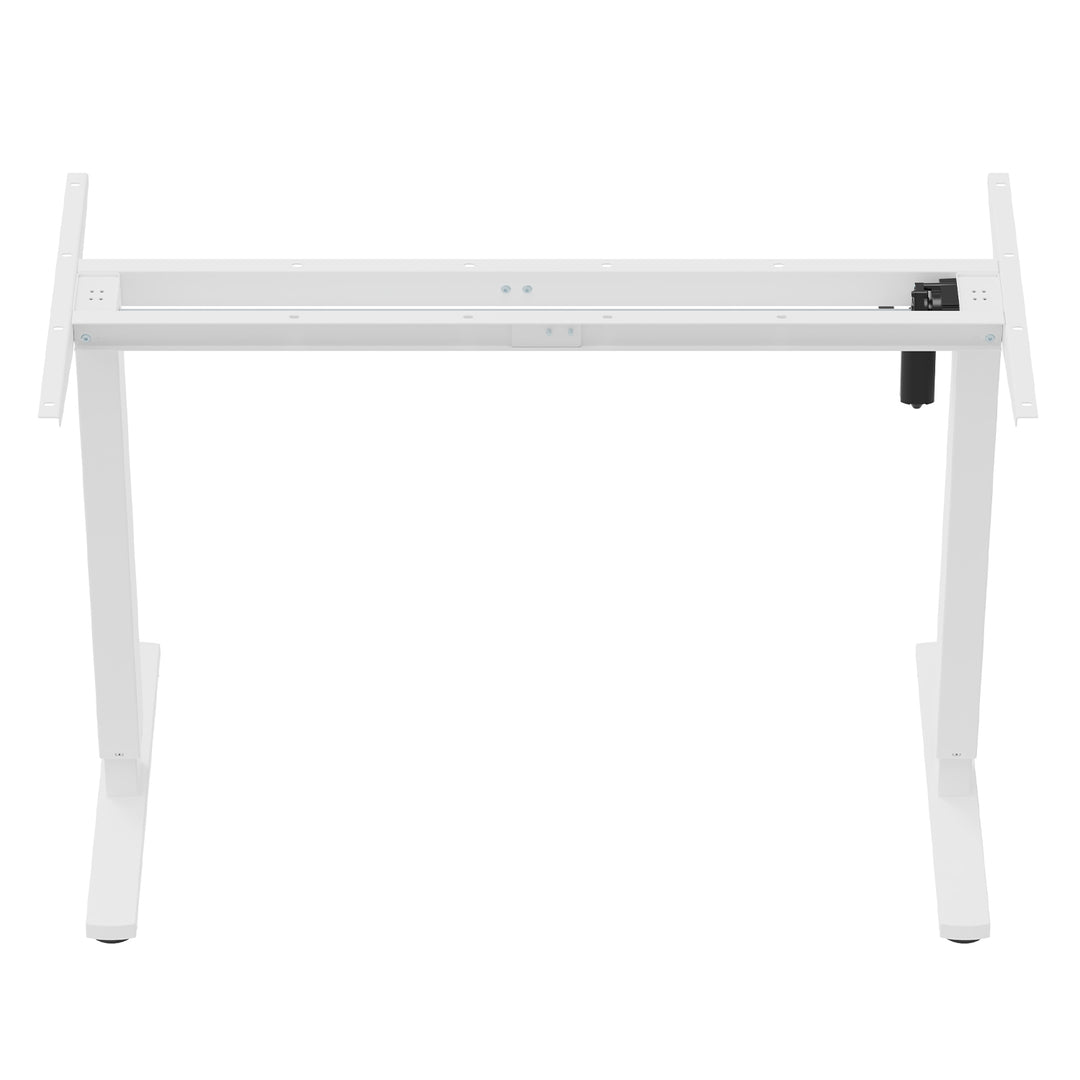 Pupitre eléctrico regulable en altura Ergo Office, altura máx. 1160 mm, máx. - 80 kg, sin tablero, blanco, ER-400 W