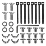 Organizador de cabos Maclean para secretária, carga máxima de 5 kg, comprimento máximo de 728 mm, 2 camadas, branco, MC-102 W 728 mm, 2 camadas, branco, MC-102 W