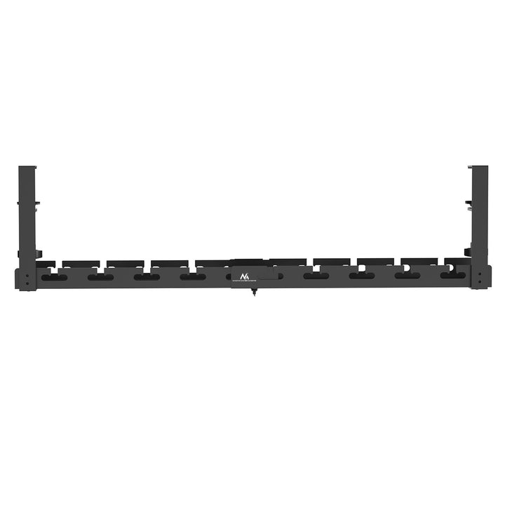 Organizador de cabos por baixo da mesa Maclean, carga máxima de 5 kg, comprimento máximo de 728 mm, preto, MC-103 B 728 mm, preto, MC-103 B