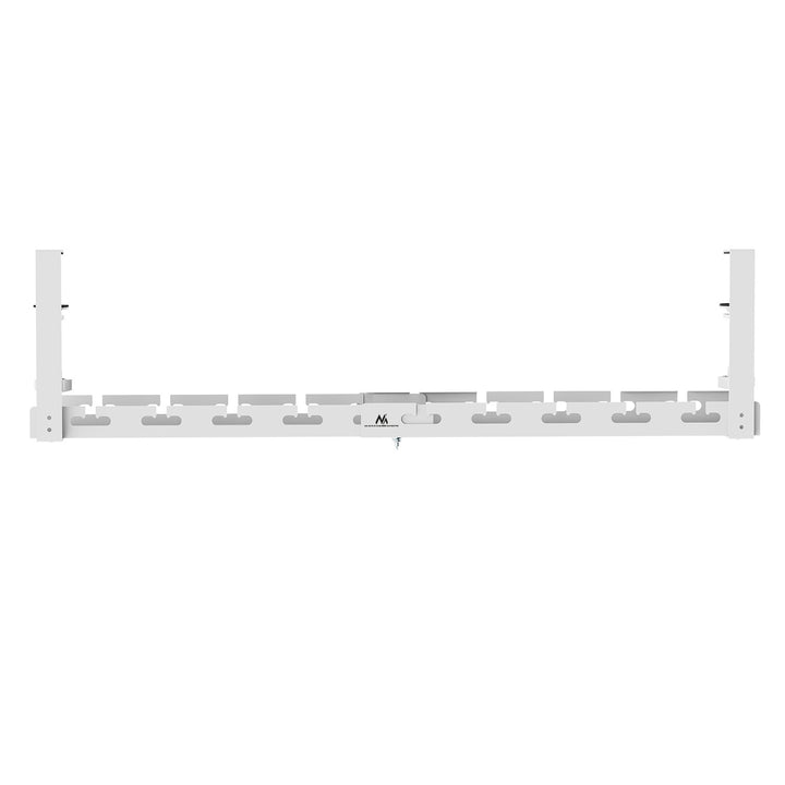 Organizador de cabos por baixo da mesa Maclean, carga máxima de 5 kg, comprimento máximo de 728 mm, branco, MC-103 W 728 mm, branco, MC-103 W
