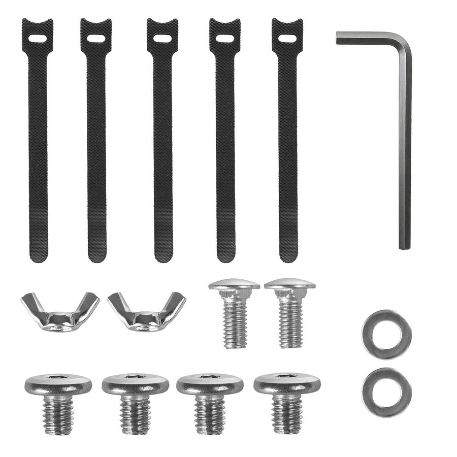 Organizador de cabos por baixo da mesa Maclean, carga máxima de 5 kg, comprimento máximo de 728 mm, branco, MC-103 W 728 mm, branco, MC-103 W