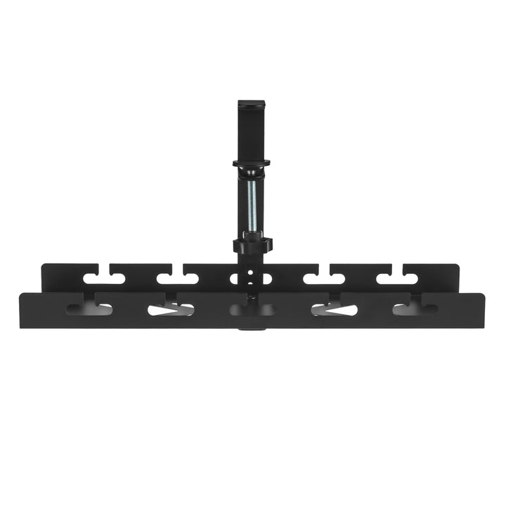 Organizador de cabos por baixo da mesa Maclean, carga máxima de 5 kg, preto, MC-105 B