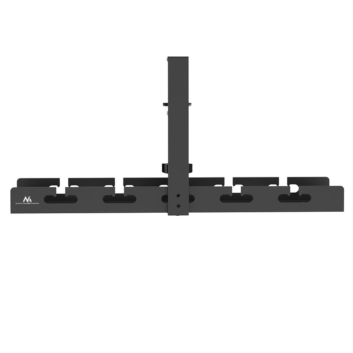 Organizador de cabos por baixo da mesa Maclean, carga máxima de 5 kg, preto, MC-105 B