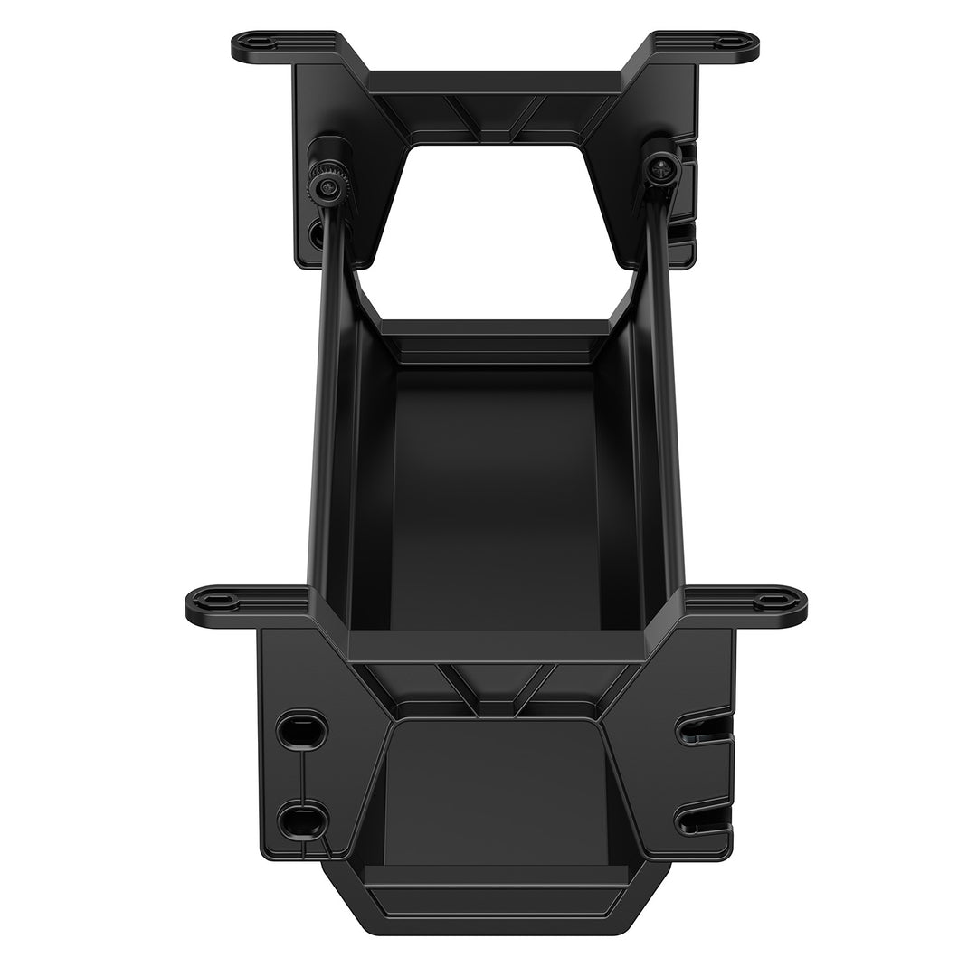 Organizador de cabos por baixo da mesa Maclean, carga máxima de 5 kg, preto, MC-106 B