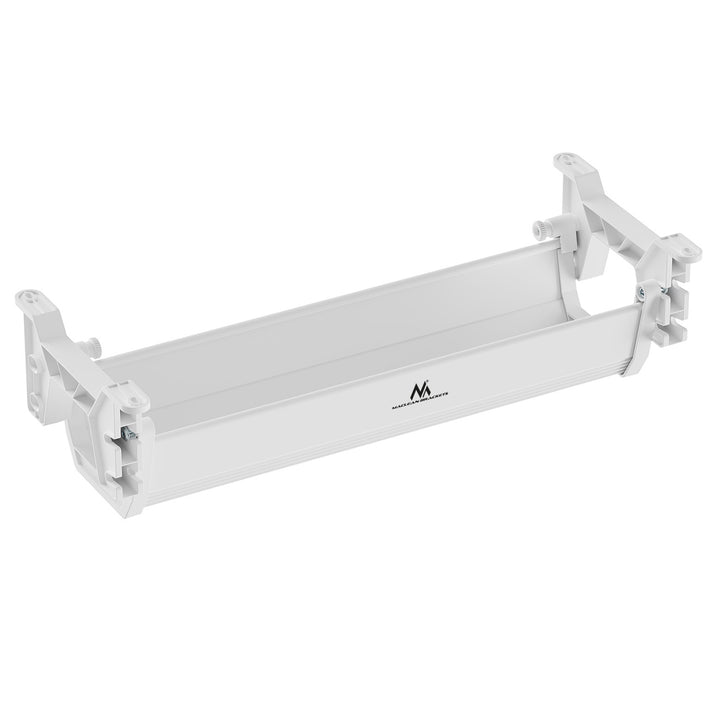 Organizador de cabos por baixo da mesa Maclean, carga máxima de 5 kg, branco, MC-106 W