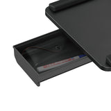 Suporte de teclado Maclean para secretária, carga máxima de 5 kg, ajustável horizontal e verticalmente, preto, MC-108 B