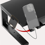Suporte para portátil/monitor Ergo Office, carga máxima de 20 kg, para portáteis de 13 a 32 pol., preto, ER-303 B