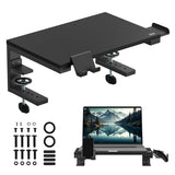 Suporte para portátil/monitor Ergo Office, carga máxima de 20 kg, para portáteis de 13 a 32 pol., preto, ER-303 B