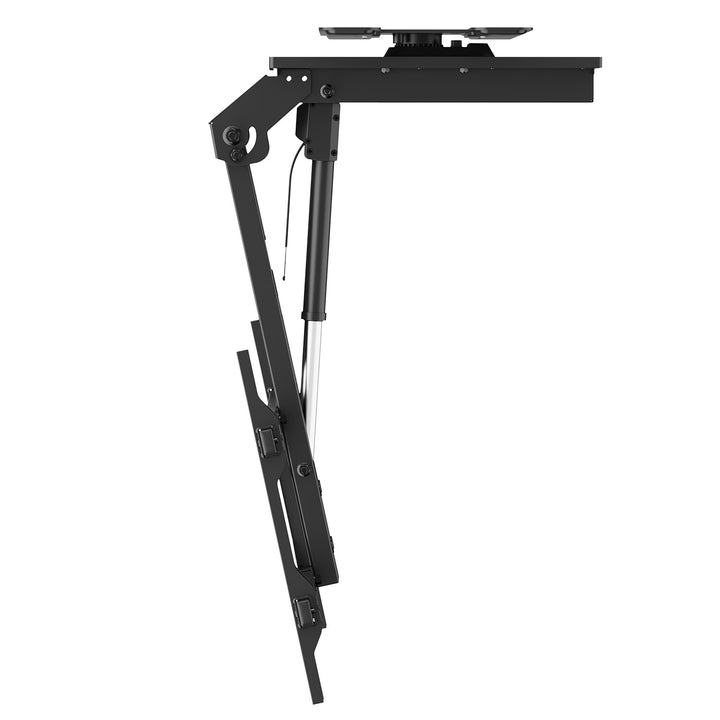 Suporte de TV elétrico Maclean, suporte de teto, suporte de TV Tuya, VESA máx. 800x400, regulável de +90° a -90°, para televisores de 43 a 86 polegadas, máx. 45 kg, MC-109 T